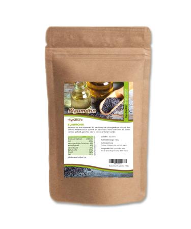 Mynatura Blue Poppy Seeds Premium Quality (1 x 1000g) 1 kg (1 pack)