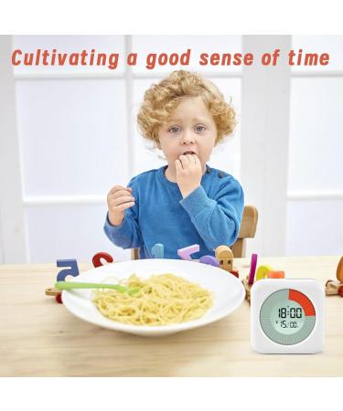 EooCoo Visueller Timer - White | International Shipping Available - Perfect for Home & Office Use - Buy Online on SooperMarket.com