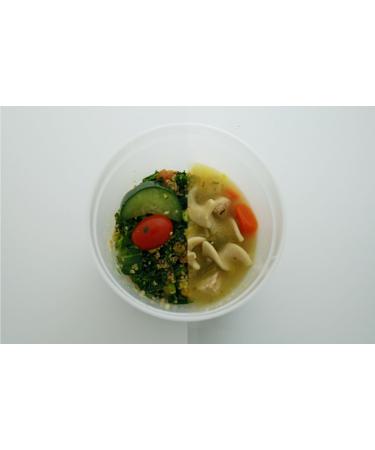 Vito's Deli Container with Lid 4oz (50 Pack) - Food Storage Solution - Buy Online on SooperMarket.com