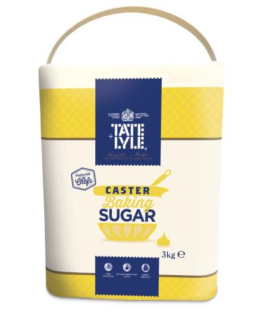 Tate and Lyle Caster Sugar Drum 3 kg