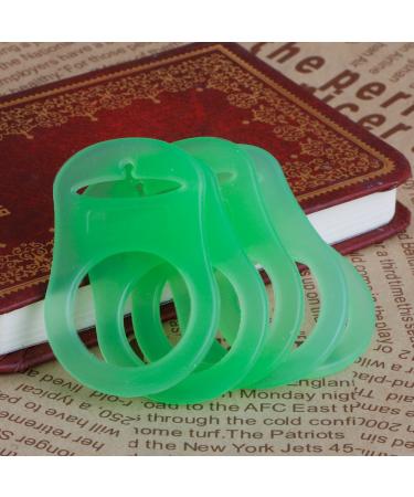 Xinglida Mam Pacifier Adapter Rings - 5 Pack Multi-Color Soft Silicone Baby Pacifier Clips & Holders - Buy Online on SooperMarket.com