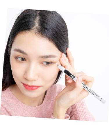 Mikinona 40 Pcs Lying Silkworm Eyeliner Woman Eyeliner Pencils Eyeshadow Pen Eye Pencil Gel White Wooden Pole - Buy Online on SooperMarket.com