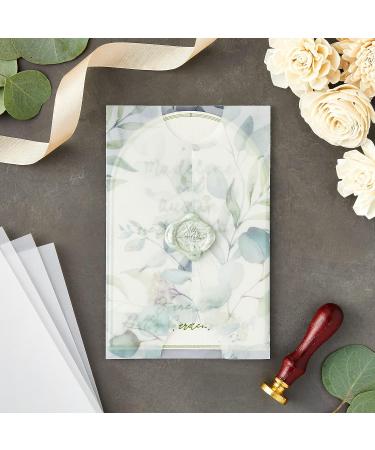 100 Sheets Printable Translucent Vellum Paper  Tracing Paper for Invitation  Sketching  93gsm (8.5 x 11 in) - Buy Online on SooperMarket.com