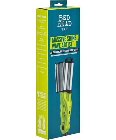 Bed Head Wave Artist Ceramic Deep Hair Waver for Beachy Waves Green - Buy Online on SooperMarket.com