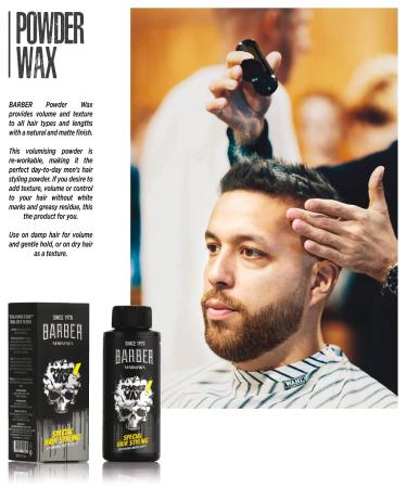 Barber Marmara Space Wax Series - Premium Hair Styling Paste for All Hair Types | International Shipping Available - Buy Online on SooperMarket.com