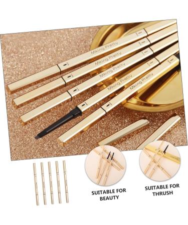 WOONEKY 5pcs Double-head Eyebrow Pens Plastic Waterproof Eyebrow Pen Double End Eyebrow Pen - Buy Online on SooperMarket.com