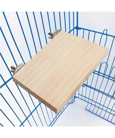 QUOZUO Bird Perches Stand Platform Natural Wood Parrot Toy Perch Stand Budgie Cage Accessories for parakeets Cockatiel Parrot - Buy Online on SooperMarket.com