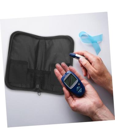 BCOATH Blood Meter Storage Bag Storage Bags Suitcase Bag Portable Fabric Travel Monitor - Buy Online on SooperMarket.com