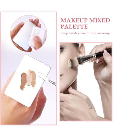 Buy Stainless Steel Makeup Mixing Palette & Spatula | Professional Cosmetic Foundation & DIY Art Supplies - Buy Online on SooperMarket.com