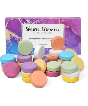 Blahhey Shower Steamers - Aromatherapy Shower Bombs for Self Care, Relaxation, Stress Relief - Bath Gifts for Women and Men - Buy Online on SooperMarket.com
