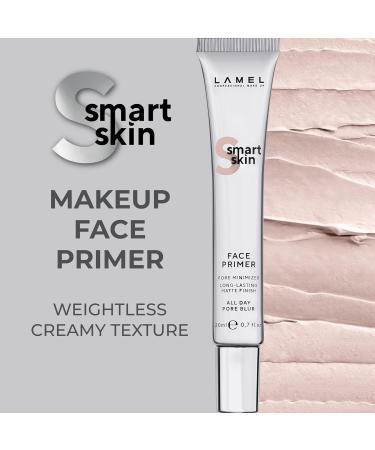 Lamel SmartSkin Face Primer - Hydrating Pore-Erasing Formula for Smooth, Moisturized Skin - Long-Lasting Matte Finish - Natural Color N. 401 - 0.68oz - Buy Online on SooperMarket.com