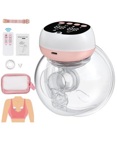 Uleway milk pump Electrical portable milk pump electrically free hands noise and pain-free 3 modes & 9 suction levels electrical milk pump with LCD remote control 1 piece 1-pack