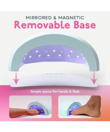 Buy SUNUV 48W Nail Dryer - Professional UV LED Lamp for Gel Nail Polish | 3 Timer Settings & Auto Sensor | Best Nail Art Tools - Buy Online on SooperMarket.com
