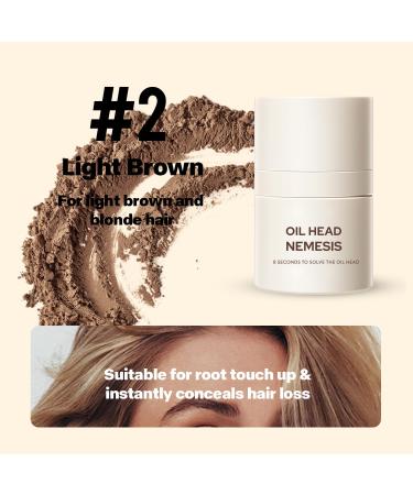 Hair Volume Powder - Instant Conceal Hair Loss Root Touch Up Styling Powder for Men & Women - 10g (White - Buy Online on SooperMarket.com