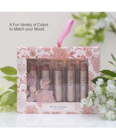 Nicole Miller 5 Pack Matte Liquid Lipstick Collection - International Shipping Available | Shop Now for Long-Lasting Color - Buy Online on SooperMarket.com