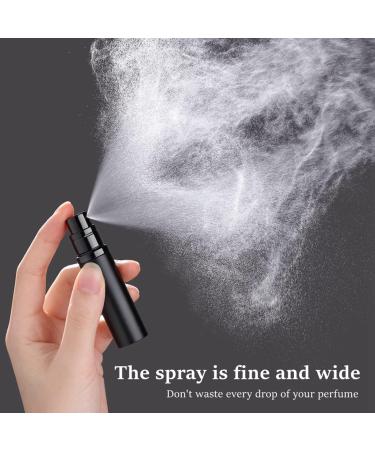 Travel Perfume Atomiser Refillable Underfill Perfume Atomizer Mini Aftershave Empty Spray Bottle Pods Travel Perfume Holder Pocket Travel Toiletries Holiday Essentials For Handbag Traveling (Grey) - Buy Online on SooperMarket.com