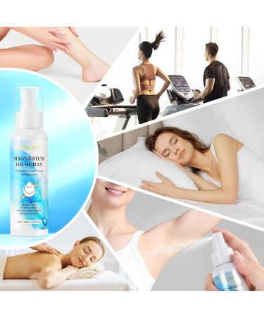 Magnesium Oil Spray Magnesium Oil for Feet Natural Magnesium Spray High Absorption and Pure 120ml - Buy Online on SooperMarket.com