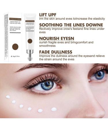 2pcs Silk Protein Anti-Aging Eye Cream for Wrinkles, Dark Circles, Fine Lines - Firming & Repair Eye Serum - Buy Online on SooperMarket.com