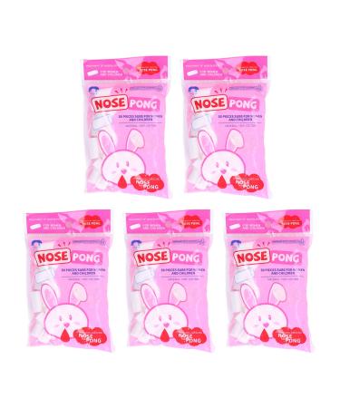 5 Packs of Nosebleed Plugs Nosebleed Cotton Swabs Dental Gauze Rolls Nosebleed Stoppers (Large Pack of 5)