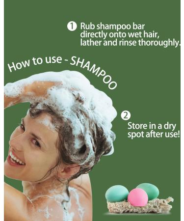 Egg Shampoo Bars & Conditioner Bar Gift Set | Travel Size Solid Shampoo & Conditioner | 4Pc Sampler Set | Sulfate Free & Plastic Free - Buy Online on SooperMarket.com