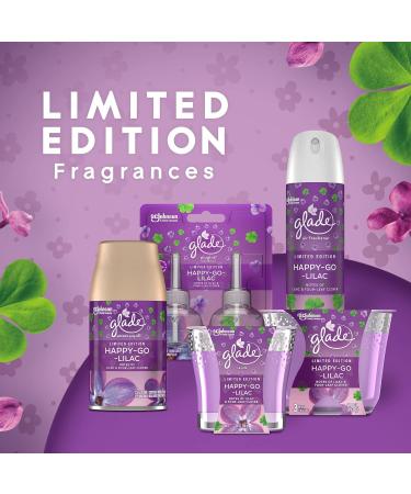 Glade PlugIns Refills Air Freshener - Happy-Go-Lilac Scented & Essential Oils for Home | International Shipping Available - Buy Online on SooperMarket.com