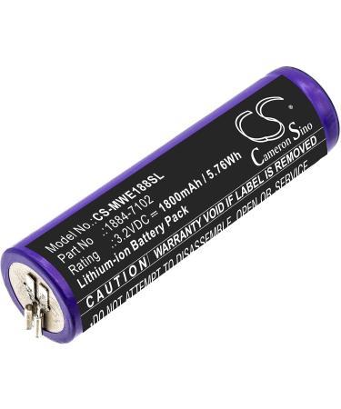 Replacement Battery for Moser 1884 Wahl 1884 Li+Pro & Ermila - 1800mAh/3.2V - International Shipping - Buy Online on SooperMarket.com