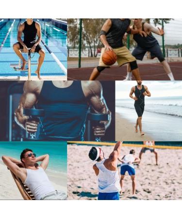 Buy SMATSTYLE Men's Sleeveless Compression Shirt - Breathable Quick Dry Baselayer Tank Top for Running & Fitness - Black - Buy Online on SooperMarket.com