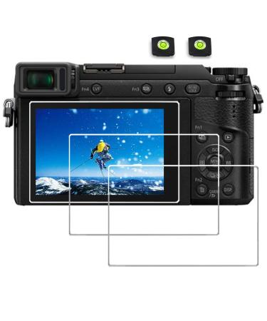 Screen Protector for Panasonic Lumix S5II S5IIX GH6 S5 G95 DC G100 DMC-LX10 LX10 II DMC-GX8 DC-GX9 GX9 GX85 DMC-LX10 LX9 G9 G85 G7 G7 mark ii FZ300 FZH1 GX7 II III,desous Anti-finger Tempered Protective Cover