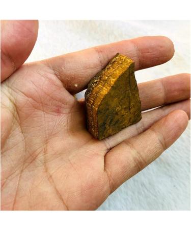 Crystal 1Pcs Rough Raw Golden Tiger Eye Rough Stones- Natural for Tumbling Wrapping Polishing Reiki Small Size 20-30mm Full of Texture (Size : S20-30mm 1pcs) - Buy Online on SooperMarket.com