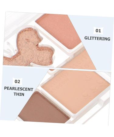 HAPINARY Eye Shadow Sparkle Makeup Pallet Pink Eye Shadow Plastic Glitter - Buy Online on SooperMarket.com