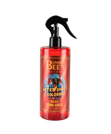 BUMBLE BEE After Shave Spray Cologne Instant Relief and Lasting Freshness After Shaving - 4 Male Fragances 500ml of Pure Comfort. Barber Supplies (500 Ml - 16.9 Oz No 2: Gang-Spice) 16.9 Fl Oz (Pack of 1) No 2: Gang-Spice