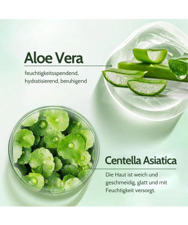 Aloe Vera Gel Moisturising Cream for Face Body Pimples Dry Skin After Sun Sunburn Hair Gel After Sun - Buy Online on SooperMarket.com