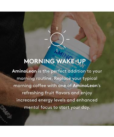 AminoLean Pre Workout Powder - Energy Boost & Weight Management with BCAA Amino Acids, Natural Caffeine - 30 Servings - Buy Online on SooperMarket.com