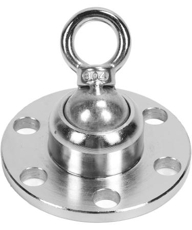 Qcwwy Stainless Steel Dog Anchor | 360 Rotatable Rust-Free 5m Cable for Large Dogs | Durable Pet Anxiety Solution for Courtyard Lawn & Outdoor Camping - Buy Online on SooperMarket.com
