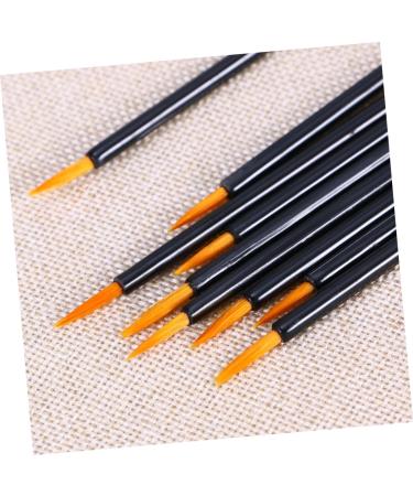 PLAFOPE 100pcs Point Eyeliner Makeup Gloss Brush Cosmetic Disposable Applicator Wands Tool Lip Fine - Buy Online on SooperMarket.com