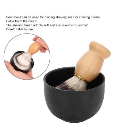 Premium Shaving Soap Bowl & Brush Set | Men's Face Grooming Tool Kit - International Shipping - Buy Online on SooperMarket.com