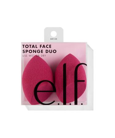 e.l.f. Cosmetics Total Face Sponge Duo - 2 Pack - Buy Online on SooperMarket.com