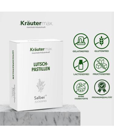 Sugar-Free Sage Lozenges | 3 x 36 pcs Cough Drops with Sage Extract - International Shipping Available - Buy Online on SooperMarket.com