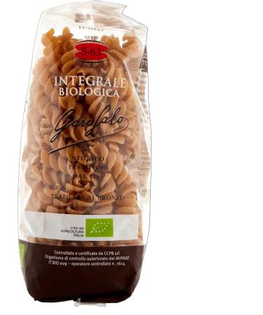 Garofalo Whole Wheat Organic Fusilli 500g - Pack of 1 | Premium Quality Pasta - Buy Online on SooperMarket.com