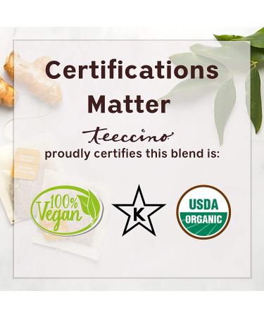 Teeccino Organic Dark Roast Maca Chocolate Herbal Coffee - Caffeine Free, 11 oz (312 g) - Buy Online on SooperMarket.com