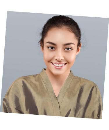 KOMBIUDA Barber Shop Cape Hair Cutting Apron Salon Robes Barber Cape Hair Salon Gown Barbershop Robe Salon Supply Robe for Salon Hair Cutting Cape Nylon Polyester Customer Service Button - Buy Online on SooperMarket.com
