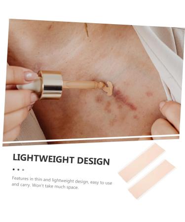 Scar Silicone Strips - 2pcs Scar Removal Sheets for Invisible Scar Patch - Silicone Tape for Skin Supple Stickers - Buy Online on SooperMarket.com