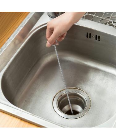 Cabilock Drain Straw Brush Set - 4 Flexible Grabber Claw Tools for Kitchen Sink Drain Cleaning - Effective Home Drain Cleaners - Buy Online on SooperMarket.com