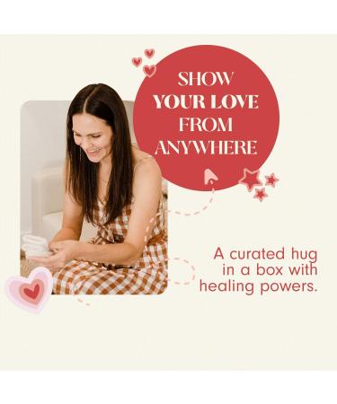 Unboxme Gift Basket for Women - Relaxation & Self Care Package with Vegan Hand Cream, Pearl Sheet Mask, Herbal Bath Soak, Rose Organic Tea, Fluffy Socks, Floral Scrunchie & Warm Hugs Card - Buy Online on SooperMarket.com