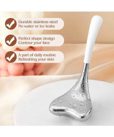 Buy Unbreakable Running Man Cryo Sticks - Stainless Steel Ice Globes & Gua Sha Facial Tools for Skin Tightening & Cooling Spa Treatment - Buy Online on SooperMarket.com