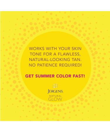 Jergens Natural Glow Instant Sun Body Mousse - Dark Self Tanner for Deep Tahiti Tan | Sunless Tanning Bronzer 6oz - Buy Online on SooperMarket.com
