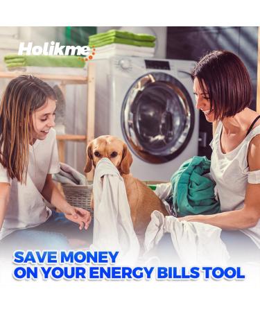 Holikme 60 Feet Dryer Vent Cleaner Kit | Lint Remover Brush & Drill Attachment - Flexible Extends to 60ft 2 Synthetic Brush Heads - Ideal for Home Use - Buy Online on SooperMarket.com