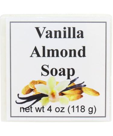 Vanilla Almond Glycerin Soap by Eclectic Lady 4 oz Bar
