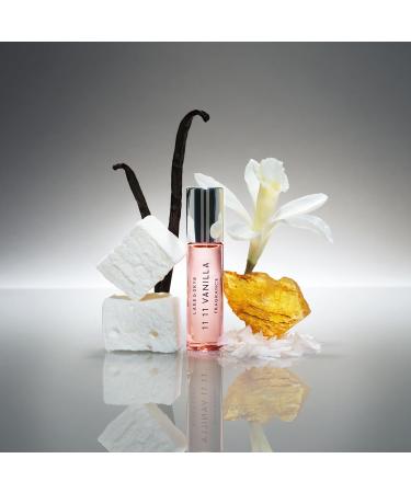 Lake & Skye 11 11 Vanilla Fragrance Oil Rollerball 0.33 fl oz (10ml) Unisex Perfume Vanilla Sheer Amber and Apple Notes Soft and Warm Scent Oil-Based Formula Long Lasting Fragrance - Buy Online on SooperMarket.com