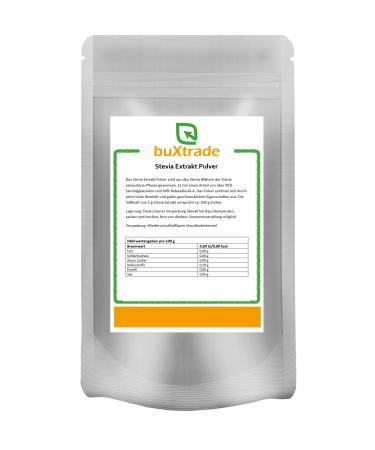 50g | Stevia extract powder | Natural sweetener | Calorie-free sweetness | No additives | Sugar substitute | Buxtrade